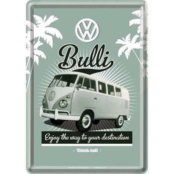 Pocztówka 14x10 cm, VW Retro Bulli - Nostalgic-Art Merchandising
