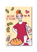 Pocztówka WELCOME TO POLAND 10x15 