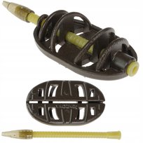 Podajnik koszyk koszyczek 30 g XL Method Feeder In-line Dura Flat FL