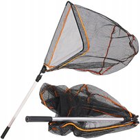 Podbierak Wędkarski L 50x50 170cm Teleskopowy Składany Feeder na Ryby Lekki