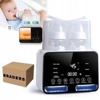 Podgrzewacz Do Mleka I Butelek 7w1 - Sterylizator, Termostat, Lampka Nocna BRADERS