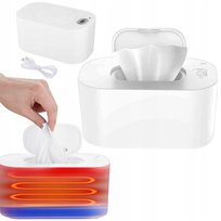 PODGRZEWACZ PUDEŁKO PRZENOŚNY DO NAWILŻANYCH CHUSTECZEK DLA NIEMOLĄT USB