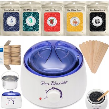 Podgrzewacz Wosku + Twardy Wosk 500g +100 Patyczków Komplet Do Depilacji - Inna marka
