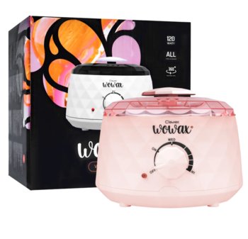 Podgrzewacz wosku w puszce Clavier Wowax AX-258 Diamond, różowy - CLAVIER