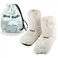 Podgrzewane buty - prezent Maestro - Kobiety - Czarne - Ozdobione nasionami lawendy