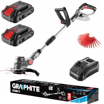PODKASZARKA GRAPHITE +2x AKUMULATOR 2 AH ŁADOWARKA - GRAPHITE