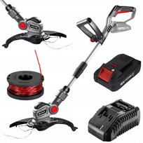 Podkaszarka Kosa Akumulatorowa na Żyłkę + 4 Ah Bateria + Ładowarka GRAPHITE