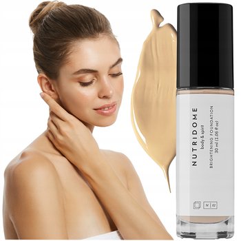 PODKŁAD do twarzy ROZŚWIETLAJACY kremowy NAWILŻAJACY 03 Vanilla NUTRIDOME - Nutridome