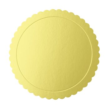 Podkład pod tort okrągły złoty, 30 cm - Inna marka