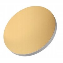 Podkład pod tort styrodur 28 cm okrągły złoty podkładka pod ciasto sztywny