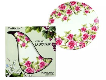 Podkładka ceramiczna - Róże - Carmani