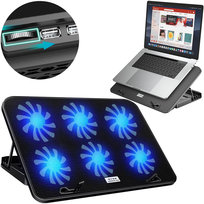 Podkładka chłodząca Strado do Laptopa LED 15-18