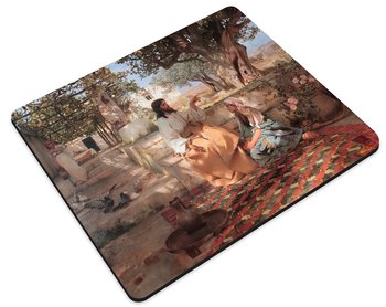 Podkładka chrystus w domu marii i marty henryk siemiradzki 36x29cm - None