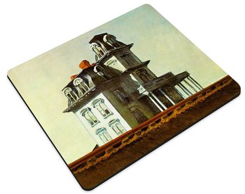 Podkładka dom przy torach kolejowych edward hopper 36x29cm - None