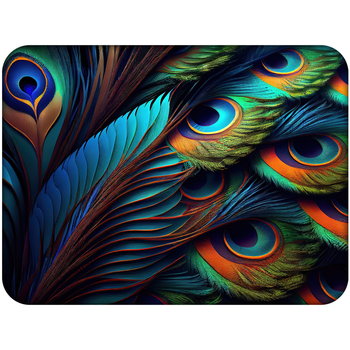 Podkładka Korkowa Na Stół Z Nadrukiem - Peacock Eye 3 W Rozmiarze 30X40 Cm - Postergaleria