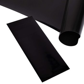 Podkładka na biurko 100x70x0,05cm mata pod krzesło, fotel biurowy czarna - Springos