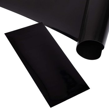 Podkładka na biurko 120x60x0,05cm mata pod krzesło, fotel biurowy czarna - Springos