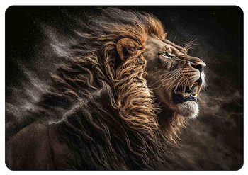 Podkładka na biurko 50×70 cm, wzór MacLeo – ekologiczny filc, nadruk HD, ochrona blatu, do biura i pokoju – Bertoni - Bertoni