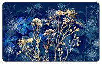 Podkładka na biurko 55×90 cm, wzór Midnight – ekologiczny filc, nadruk HD, ochrona blatu, do biura i pokoju – Bertoni