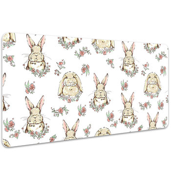 Podkładka na biurko dla dzieci Małe króliki 100x50 cm - Coloray