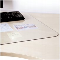 Podkładka na Biurko Mata Ochronna PVC 80x40 Stół Blat Przezroczysta Gruba