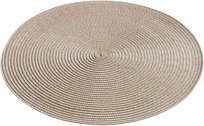Podkładka na stół DOUCEUR D'INTÉRIEUR, taupe, 35 cm