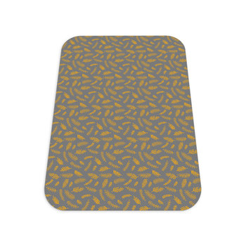 Podkładka pod fotel duża Żółte Gałązki 100x70 cm - Coloray