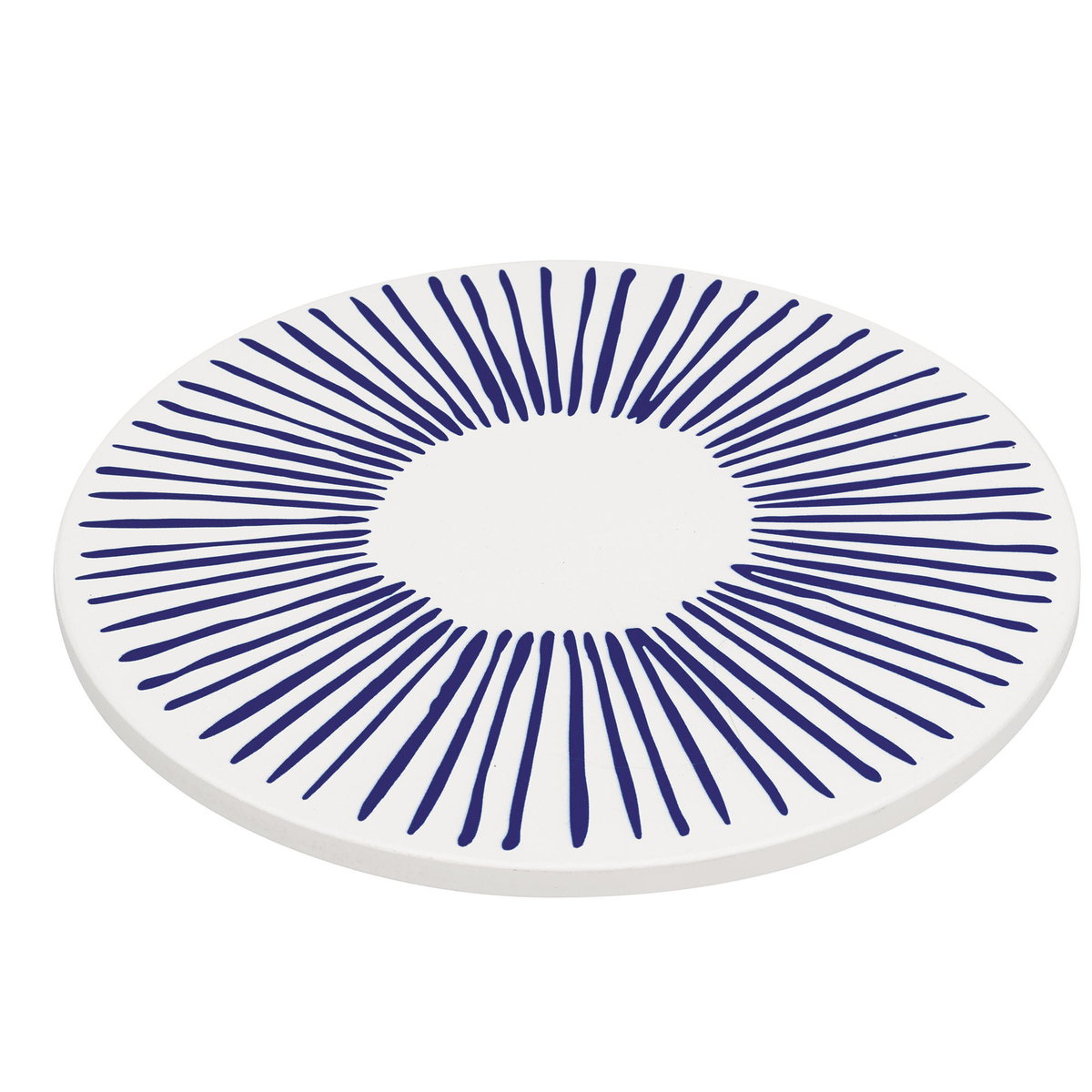 Podkładka pod gorące naczynia, ceramika/korek, śred. 20 cm, kreski Nordic / Zassenhaus