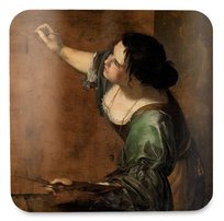 Podkładka pod kubek Autoportret jako alegoria malarstwa Artemisia Gentileschi