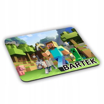 Podkładka pod mysz MINECRAFT + IMIĘ/NAPIS w prezencie! - Inny producent