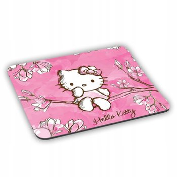 PODKŁADKA POD MYSZ Myszkę Komputer Hello Kitty Kotek + imię w prezencie - Inny producent