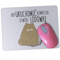 Podkładka pod mysz myszkę mousepad z kotem KOT