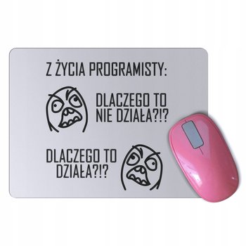 Podkładka pod mysz myszkę PROGRAMISTY śmieszna mem - Inny producent