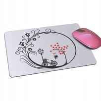 Podkładka pod mysz myszkę SERCE ROWER retro