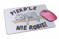 Podkładka pod mysz myszkę ŚMIESZNA memy leniwiec