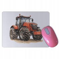 PODKŁADKA POD MYSZ myszkę TRAKTOR Z TRAKTOREM prezent dla dziecka rolnika