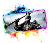 Podkładka Pod Mysz Na Biurko Led Black Myth: Wukong Wzór 3 Perfectlife