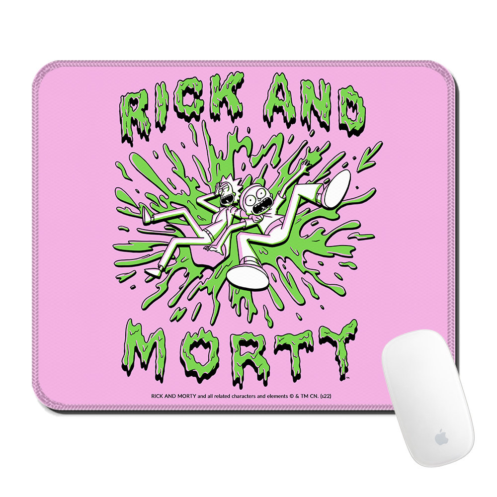 Фото - Килимок для мишки A&D Podkładka pod mysz Rick and Morty wzór: Rick i Morty 024, 32x27cm 