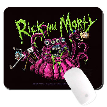 Podkładka pod mysz Rick and Morty wzór: Rick i Morty 036, 22x18cm - ERT Group