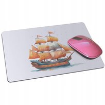 PODKŁADKA POD MYSZ STATEK STATKIEM okręt prezent dla dziecka