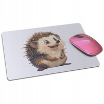 PODKŁADKA POD MYSZ z jeżem jeż jeżyk dla dziecka prezent urodziny