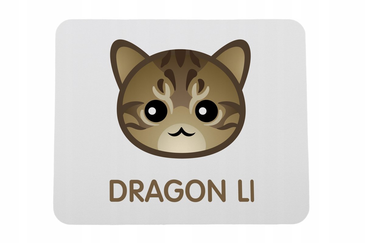 Zdjęcia - Podkładka pod myszkę Dragon Podkładka pod mysz z kotem  Li 