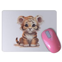 PODKŁADKA POD MYSZ Z TYGRYSEM tygrys tygrysek prezent dla dziecka