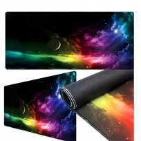 Podkładka Pod Myszkę Gamingowa Fale Biurowa Dla Gracza 90 Cm X 40 Cm