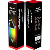 PODKŁADKA POD MYSZKĘ I KLAWIATURĘ GAMINGOWĄ PODŚWIETLANA LED RGB 90x40 CM Mozos