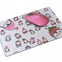 Podkładka pod myszkę mysz PINGWIN PINGWINY zima