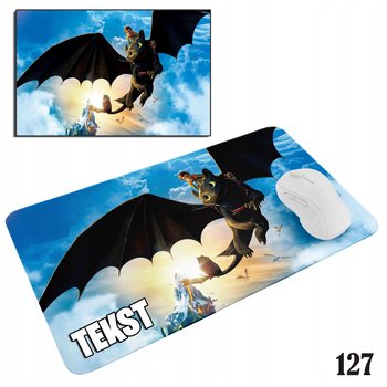 PODKŁADKA POD MYSZKĘ MYSZ WZORY DO WYBORU - JAK W SMOKA BAJKA 20x24cm - WORLD CASE