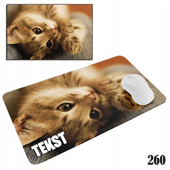 PODKŁADKA POD MYSZKĘ MYSZ WZORY DO WYBORU - KOTEK KOT KOTKI 29x36cm - Inny producent