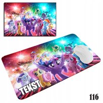 PODKŁADKA POD MYSZKĘ MYSZ WZORY DO WYBORU - MY LITTLE PONY BAJKI 29x36cm