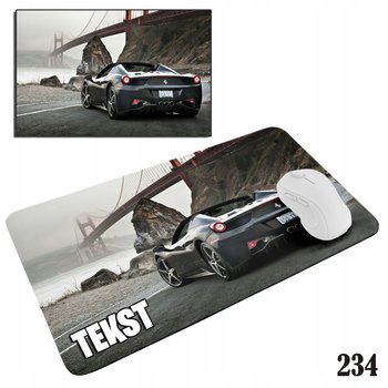 PODKŁADKA POD MYSZKĘ MYSZ WZORY DO WYBORU - SAMOCHODY AUTA 20x24cm - WORLD CASE